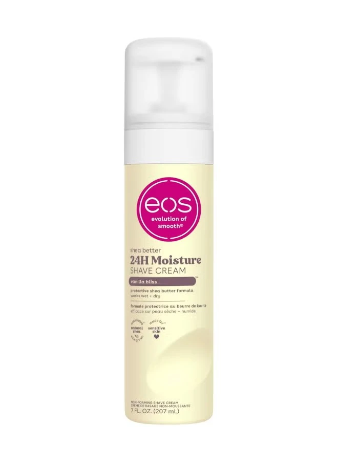 eos Shea Better 24H Moisture Shave Cream Vanilla Bliss
