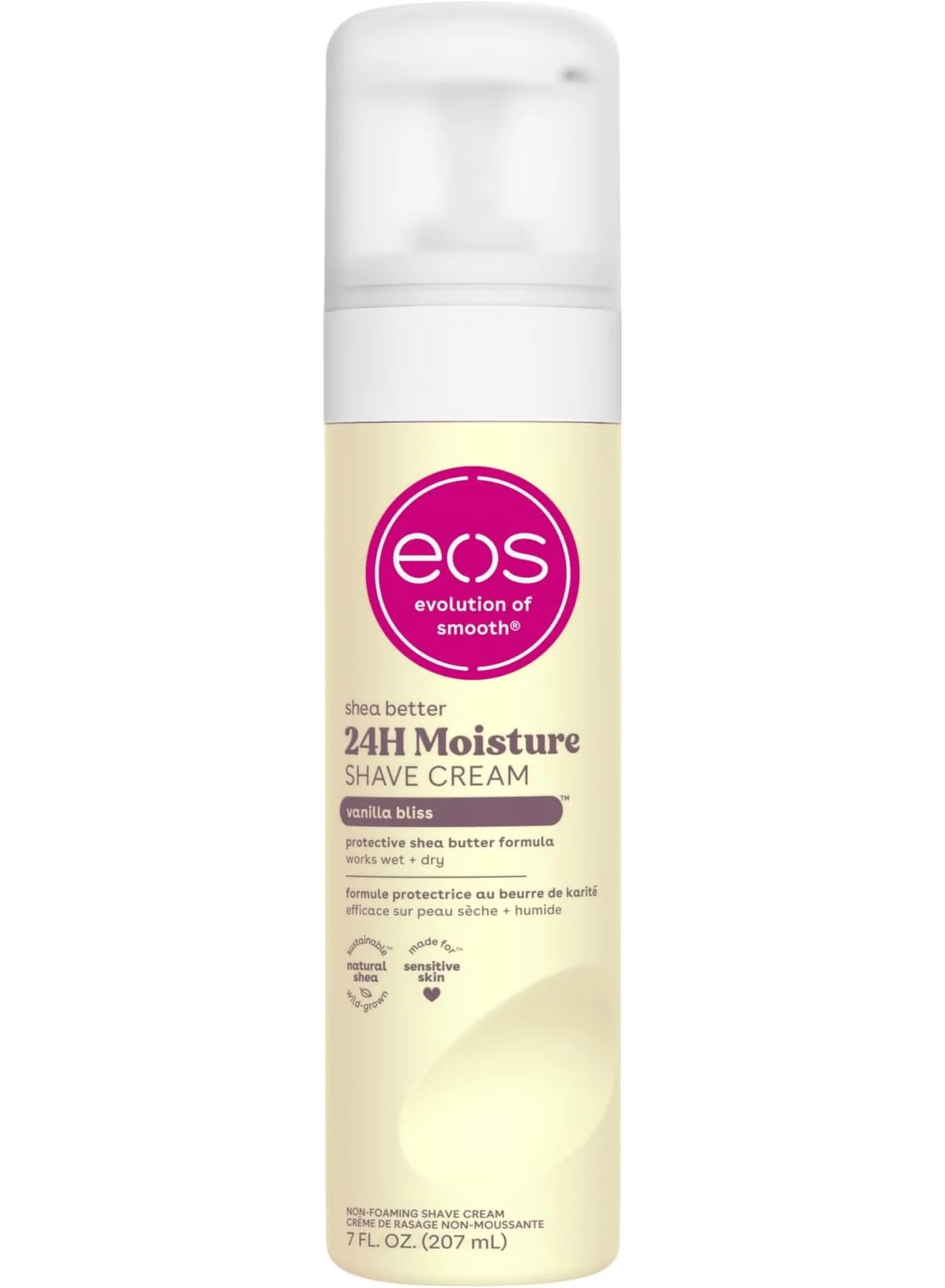 eos Shea Better Shave Cream Soothing Aloe 24H Moisture
