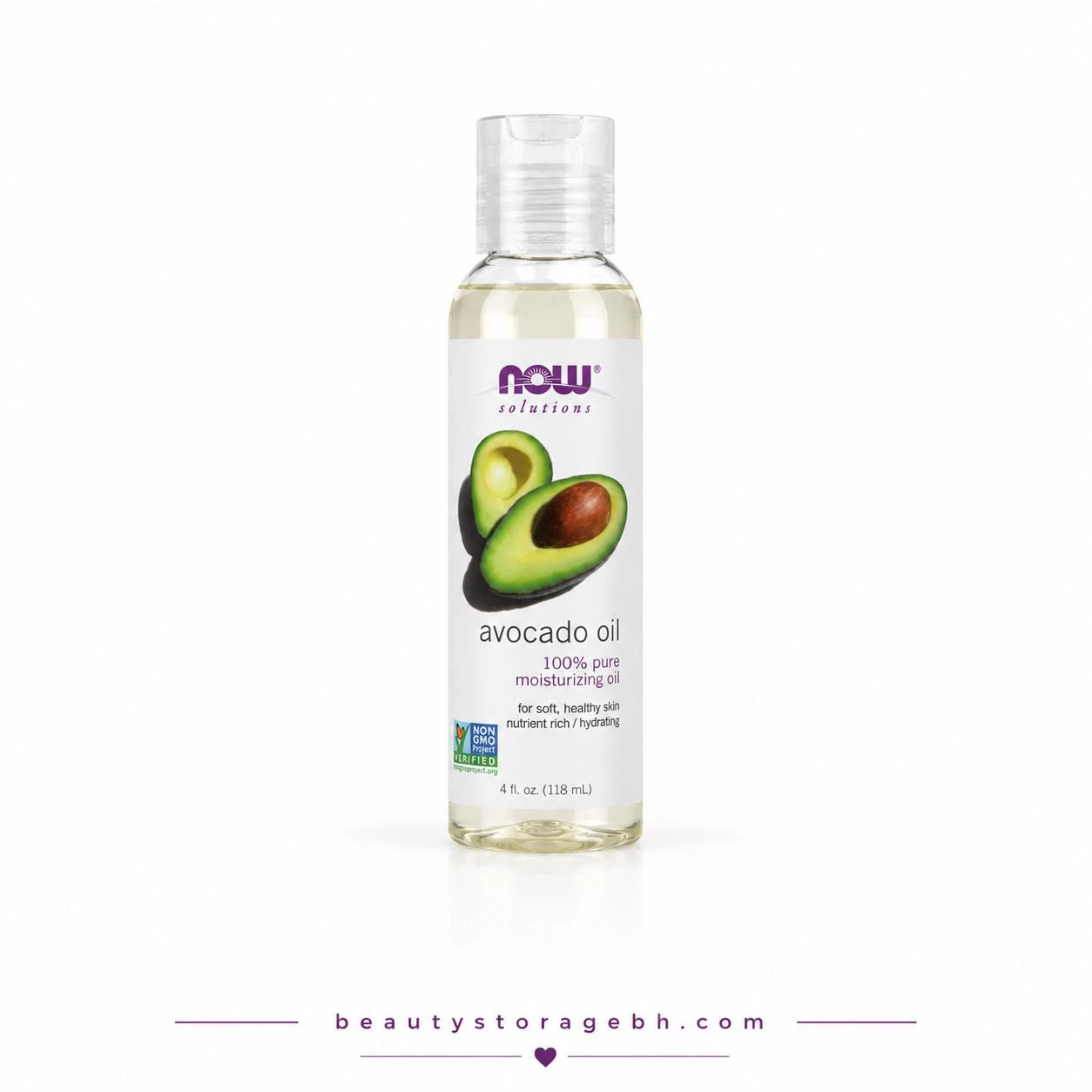 NOW Foods Solutions 100% Pure Avocado Oil: A Nourishing and Moisturizing Natural Oil for Skin, Hair, and Body