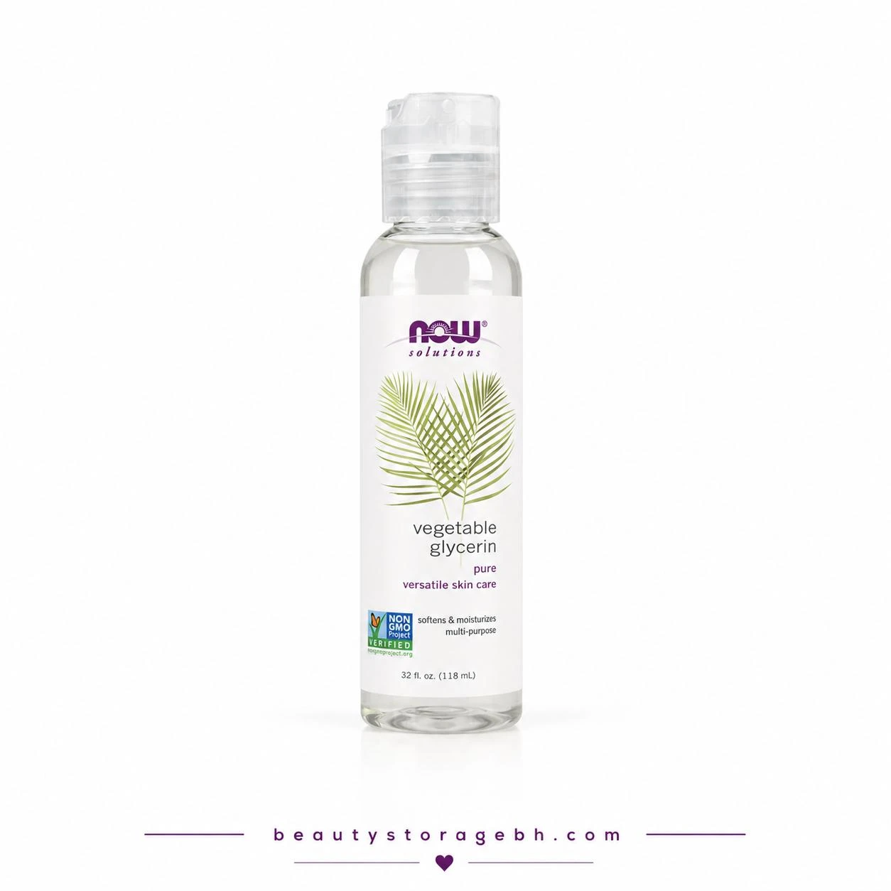 NOW Solutions Pure Vegetable Glycerin Versatile Skin Care