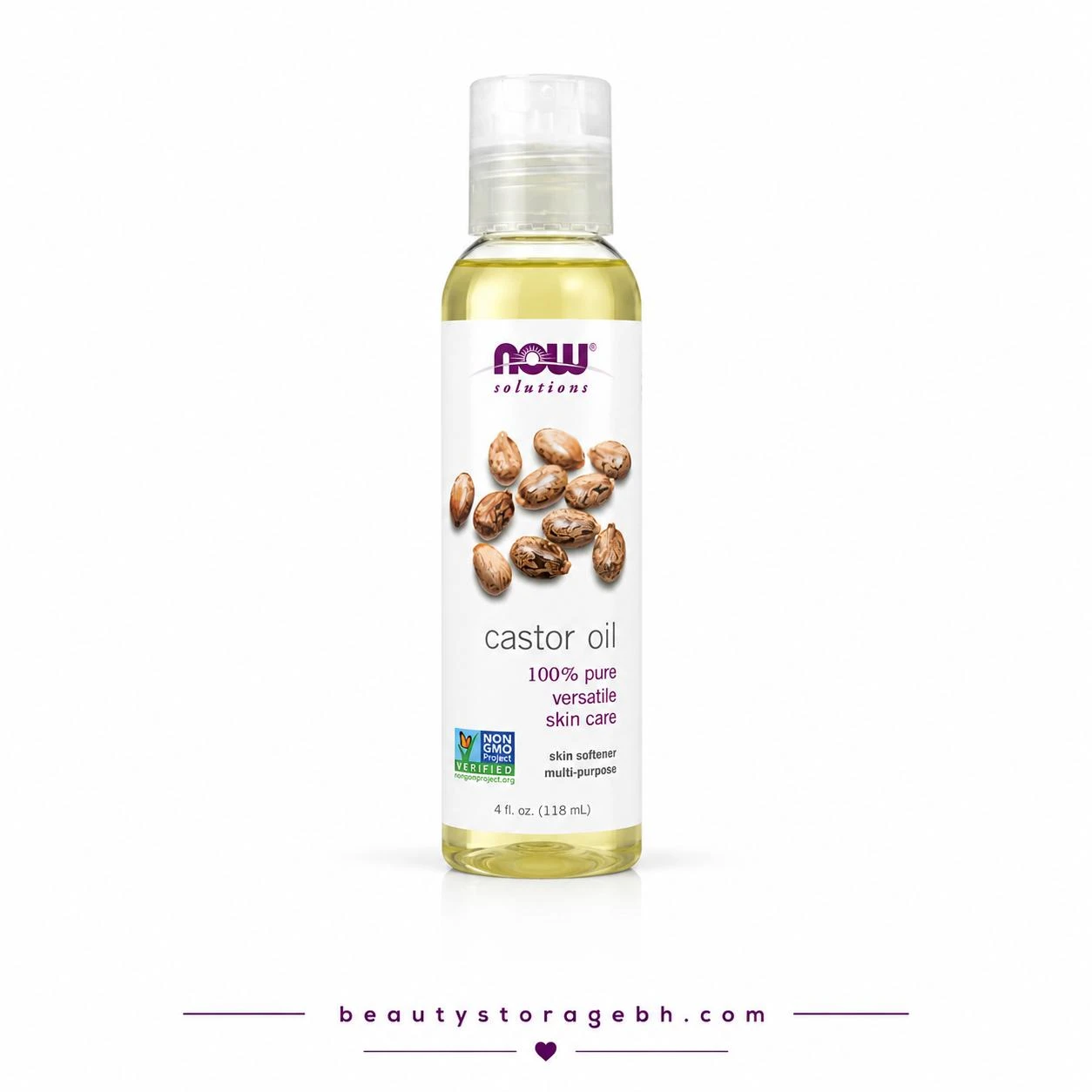 NOW Solutions Castor Oil 100% Pure Versatile Skin Care